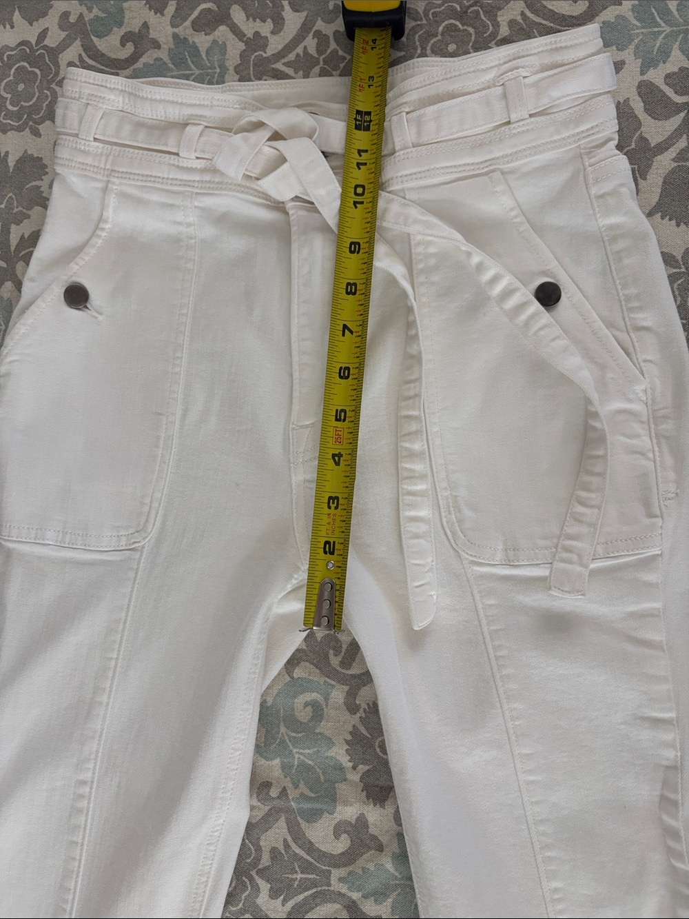Frame Denim White Flare Leg Jeans - Picture 4 of 6